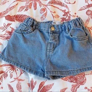 ZARA BABY GIRL SHORTS